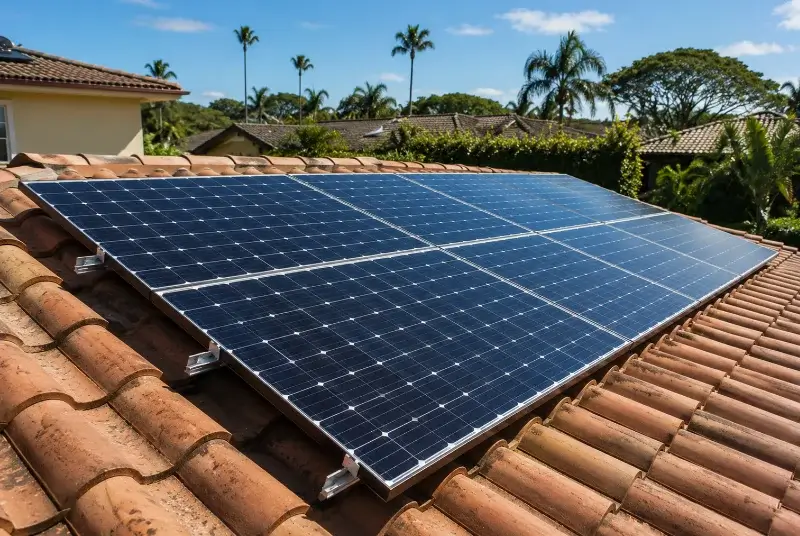 Installation de panneaux solaires à Dompierre-sur-Mer